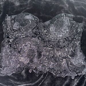 Windsor Black Lace Bandeau